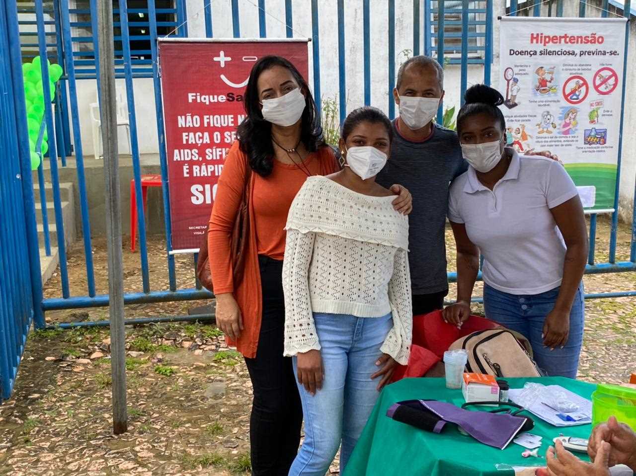 Camacã: PSF promove Feira de Saúde e Serviços, Mutirão pela Vida, e atende cerca de 650 pessoas